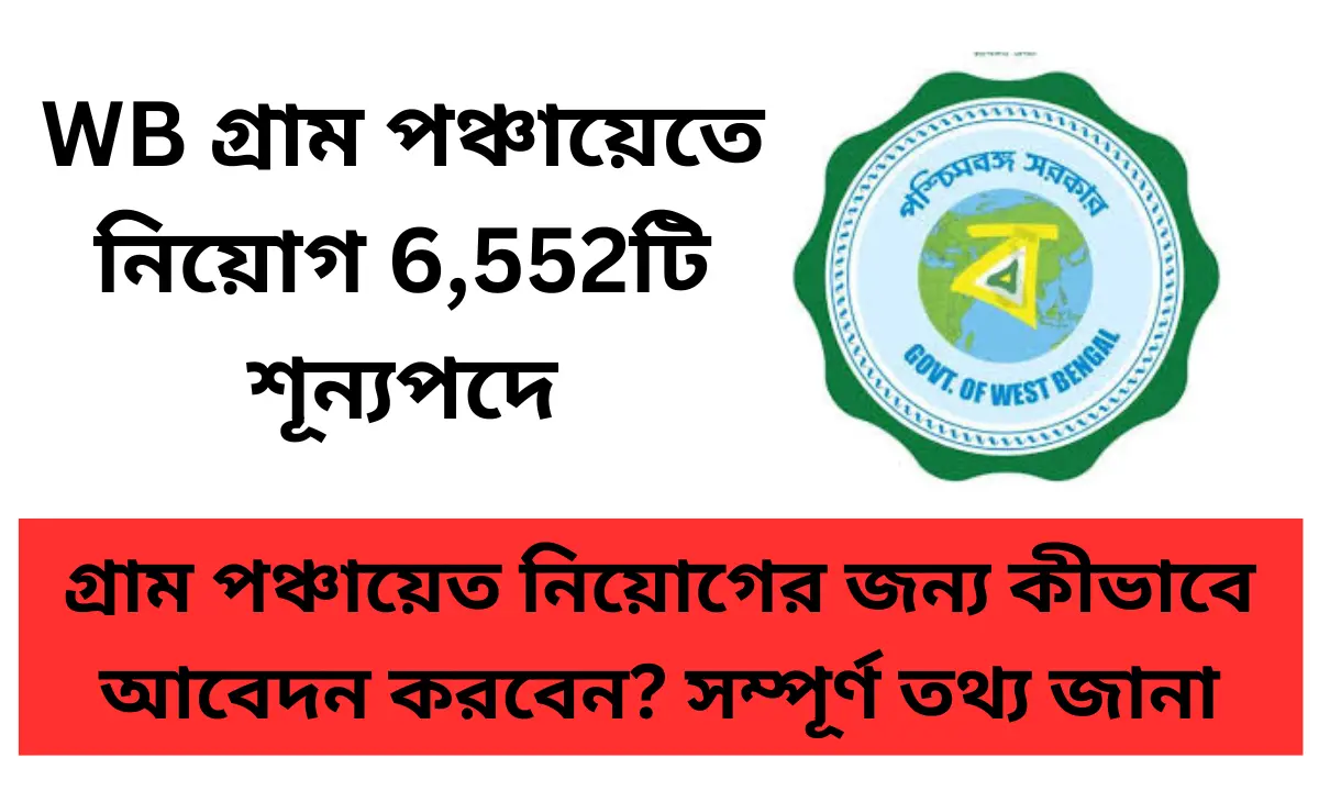 WB Gram Panchayat Recruitment 2024